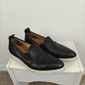 Everlane Mens Street Loafer Shoes Black Pointed Toe Low Top Slip Ons 8.5